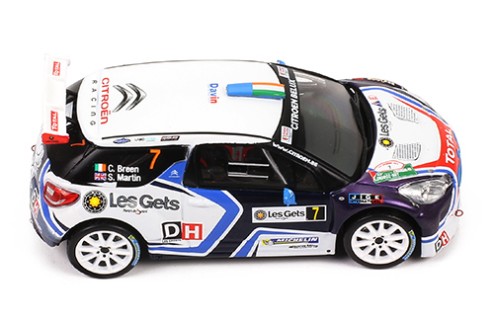 CITROEN DS3 R5 #7 C. Breen - M. Scott - Rallye du Condroz - Huy 2016