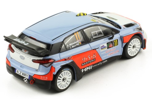 HYUNDAI NG i20 WRC #11 - A. Mikkelsen-T. Neville - 2nd Monza Rally 2017
