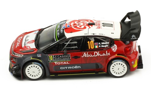 CITROËN C3 WRC #10 - K. Meeke-P. Nagle - Rallye Monte Carlo 2018