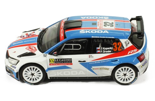 SKODA Fabia R5 #32 - J. Kopeke-P. Dresler Winner WRC2 Rallye Monte-Carlo 2018
