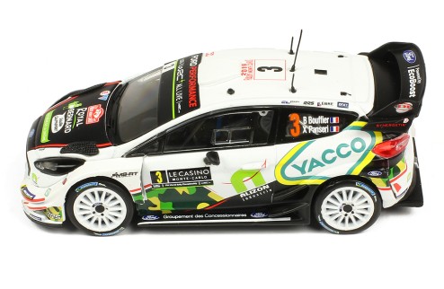 FORD Fiesta WRCC #3 - B. Bouffier - X. Panseri - Rally Monte Carlo 2018