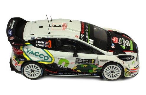 FORD Fiesta WRCC #3 - B. Bouffier - X. Panseri - Rally Monte Carlo 2018