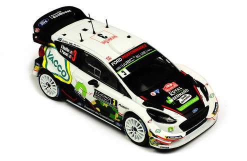 FORD Fiesta WRCC #3 - B. Bouffier - X. Panseri - Rally Monte Carlo 2018