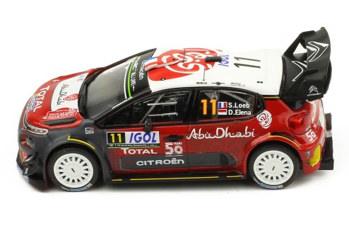 CITROËN C3 WRC #11 - S. Loeb-D. Elena Rally Tour de Corse 2018