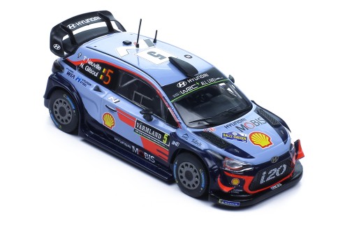 HYUNDAI i20 WRC 2018 #5 T.Neuville - N.Gilsoul Winner Rallye Sweden 2018