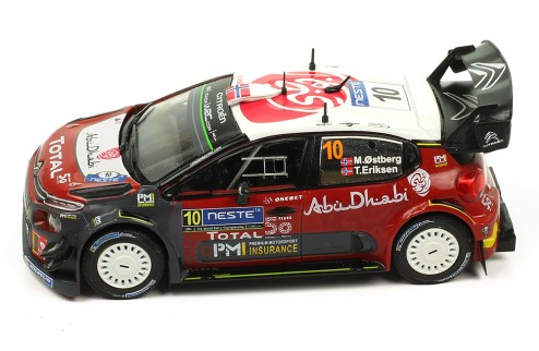 CITROËN C3 WRC #10 M. Østberg  T. Eriksen Rally Finland 2018
