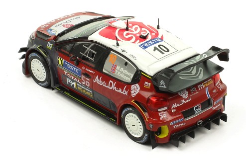 CITROËN C3 WRC #10 M. Østberg  T. Eriksen Rally Finland 2018