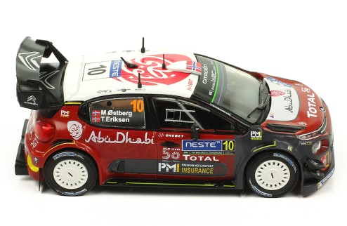 CITROËN C3 WRC #10 M. Østberg  T. Eriksen Rally Finland 2018