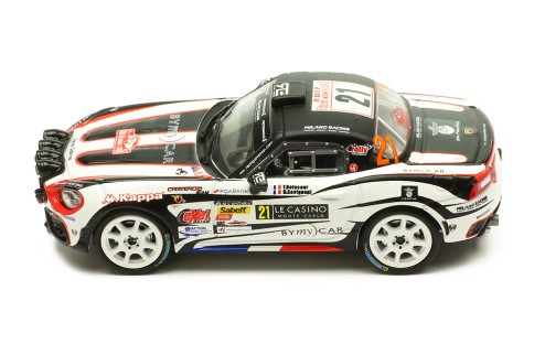 FIAT Abarth 124 RGT #21 F. Delecour-D.Savignoni Rallye Monte Carlo 2017
