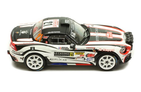 FIAT Abarth 124 RGT #21 F. Delecour-D.Savignoni Rallye Monte Carlo 2017