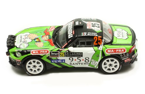 FIAT Abarth 124 RGT #25 A. Nucita-M. Vozzo Rallye Monte Carlo 2018
