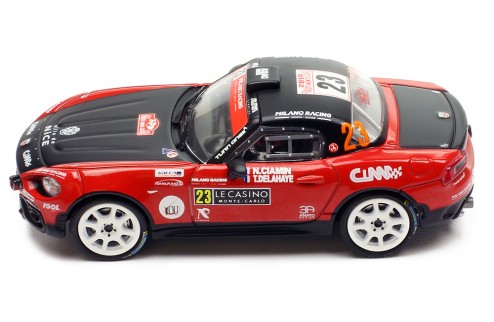FIAT Abarth 124 RGT #23 N. Ciamin-T. De La Haye Rallye Monte Carlo 2018