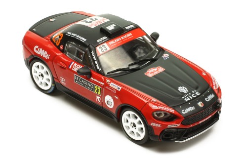 FIAT Abarth 124 RGT #23 N. Ciamin-T. De La Haye Rallye Monte Carlo 2018