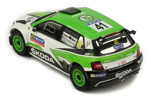 SKODA FABIA 4 5 #41 K. Rovanperä-J. Halttunen Rally Finland 2018