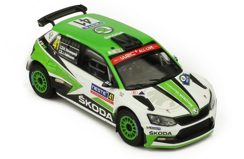 SKODA FABIA 4 5 #41 K. Rovanperä-J. Halttunen Rally Finland 2018