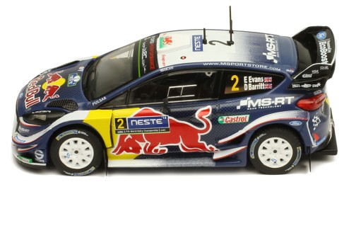 FORD Fiesta WRC #2 E. Evans-D. Barrit Rally Finland 2018