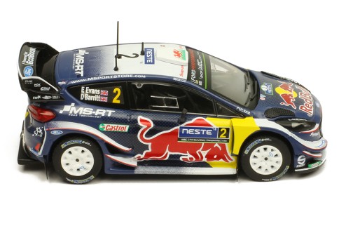FORD Fiesta WRC #2 E. Evans-D. Barrit Rally Finland 2018