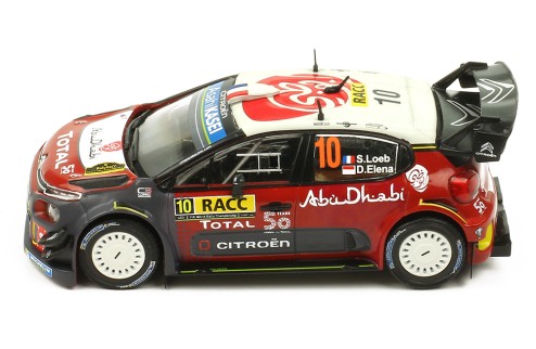CITROËN C3 WRC #10 S. Loeb-D. Elena Winner Rally RACC Catalunya 2018