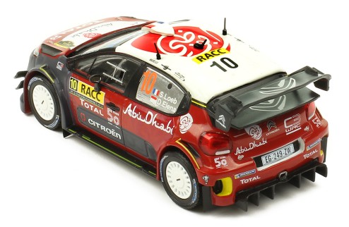 CITROËN C3 WRC #10 S. Loeb-D. Elena Winner Rally RACC Catalunya 2018