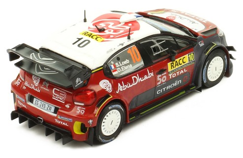 CITROËN C3 WRC #10 S. Loeb-D. Elena Winner Rally RACC Catalunya 2018