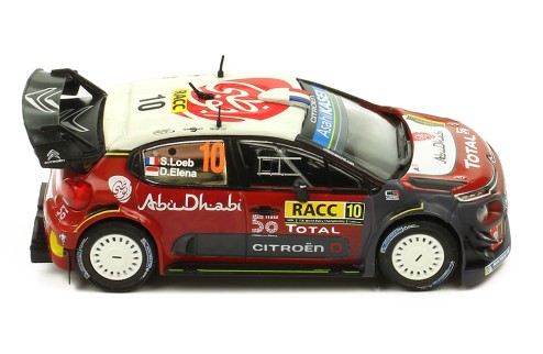 CITROËN C3 WRC #10 S. Loeb-D. Elena Winner Rally RACC Catalunya 2018