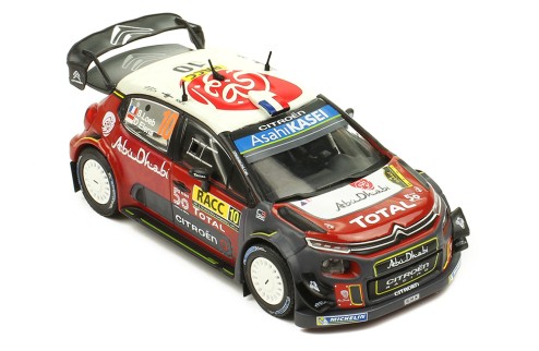 CITROËN C3 WRC #10 S. Loeb-D. Elena Winner Rally RACC Catalunya 2018