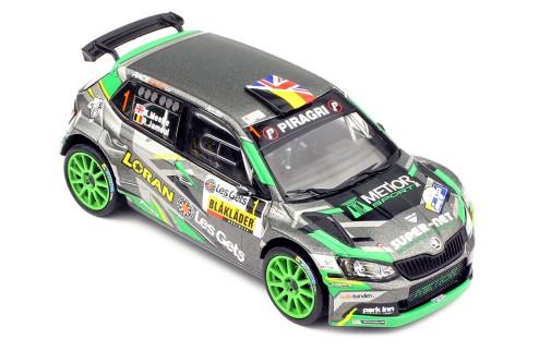 SKODA FABIA R5 #1 K. Meeke-R. Jamoul Rally Condroz 2018