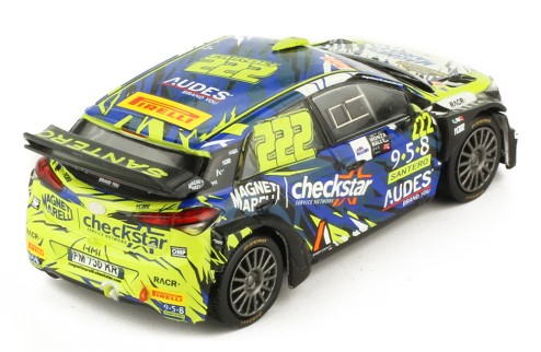 HYUNDAI NGi20 WRC # 222 A. Cairioli-E. Mori Monza Rally Show 2018