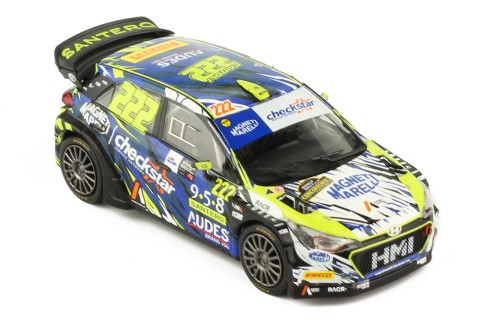 HYUNDAI NGi20 WRC # 222 A. Cairioli-E. Mori Monza Rally Show 2018