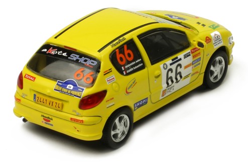 PEUGEOT 206 XS #50 S. Ogier-J. Ingrassia - Rallye Terre des Cardabelles 2006