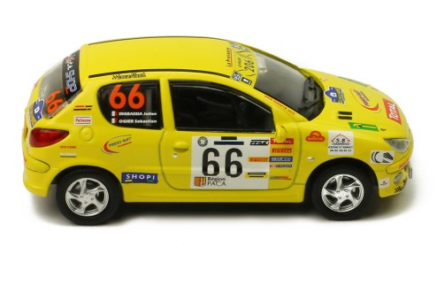 PEUGEOT 206 XS #50 S. Ogier-J. Ingrassia - Rallye Terre des Cardabelles 2006