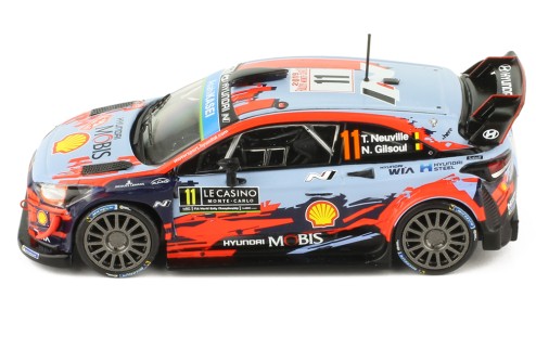 HYUNDAI Coupe i20 WRC # 11 T. Neuville-N.Gilsoul 1er Rallye Monte-Carlo 2019