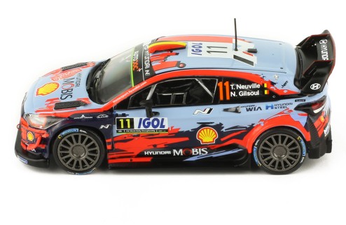 HYUNDAI Coupe i20 WRC # 11 T. Neuville-N.Gilsoul 1er Rallye Corse 2019  