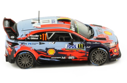 HYUNDAI Coupe i20 WRC # 11 T. Neuville-N.Gilsoul 1er Rallye Corse 2019  