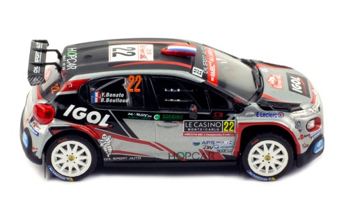 CITROËN C3 R5 - 2019 -#22 -Y.BONATO - B.BOULLOUD RALLYE MONTE CARLO