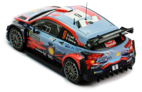 HYUNDAI i20 Coupe WRC - #9 S.Loeb - D.Elena Winner Rallye Monte-Carlo 2021