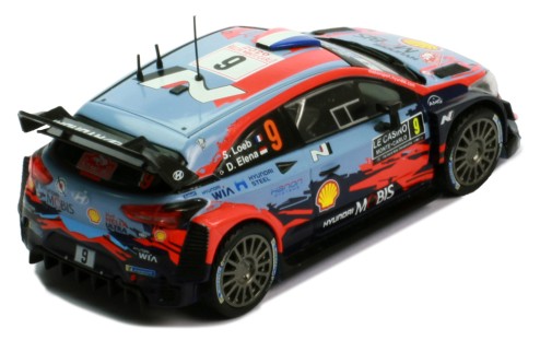 HYUNDAI i20 Coupe WRC - #9 S.Loeb - D.Elena Winner Rallye Monte-Carlo 2021