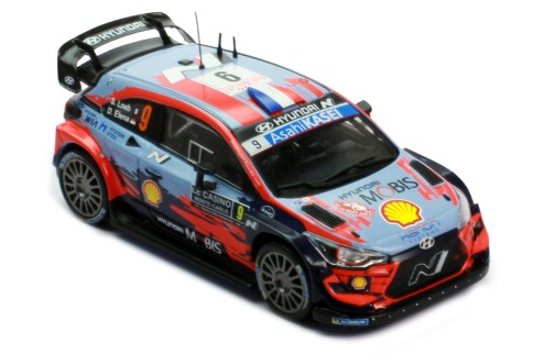 HYUNDAI i20 Coupe WRC - #9 S.Loeb - D.Elena Winner Rallye Monte-Carlo 2021