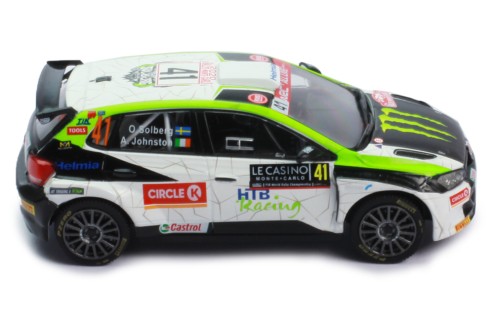 VOLKSWAGEN Polo GTI R5 #41 O.Solberg -A.Johnston Rallye Monte-Carlo 2020