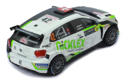 VOLKSWAGEN Polo GTI R5 #42 O.Burri -A.Levratti Rallye Monte-Carlo 2020