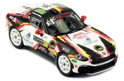 FIAT Abarth 124 RGT #39 L. Caprasse - R.Herman Rallye Monte-Carlo 2020