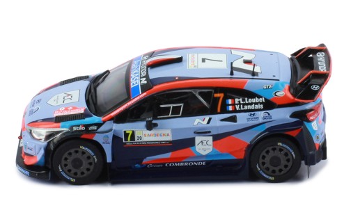 HYUNDAI i20 Coupe WRC #7 P-L. Loubet-V.Landais Rally Sardegna 2020
