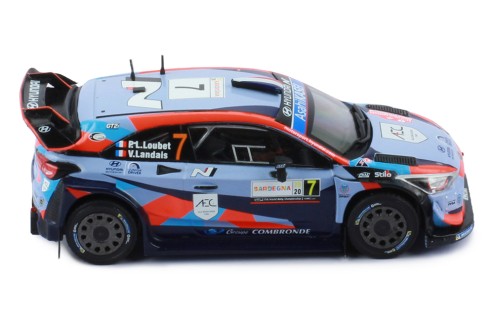 HYUNDAI i20 Coupe WRC #7 P-L. Loubet-V.Landais Rally Sardegna 2020
