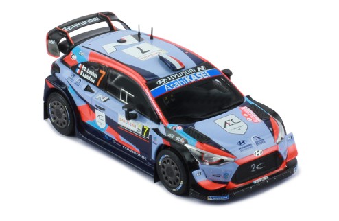 HYUNDAI i20 Coupe WRC #7 P-L. Loubet-V.Landais Rally Sardegna 2020