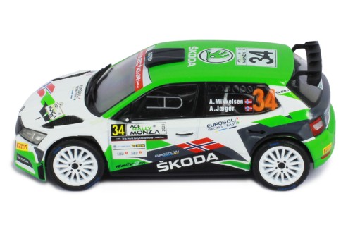 ŠKODA Fabia R5 Evo #34 A. Mikkelsen-A. J. Synnevaag ACI Rally Monza 2020