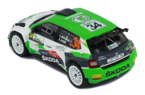 ŠKODA Fabia R5 Evo #34 A. Mikkelsen-A. J. Synnevaag ACI Rally Monza 2020