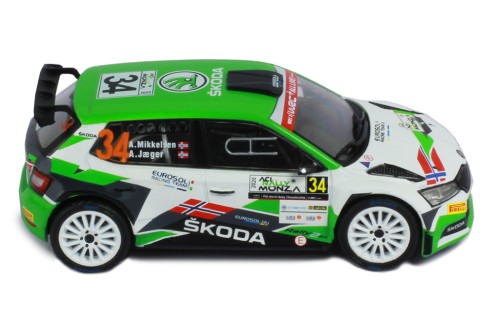 ŠKODA Fabia R5 Evo #34 A. Mikkelsen-A. J. Synnevaag ACI Rally Monza 2020