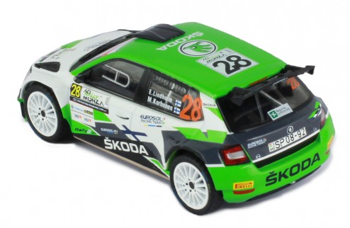 ŠKODA Fabia R5 EVO #28 E.Lindholm-M. Korhonen ACI Rally Monza 2020