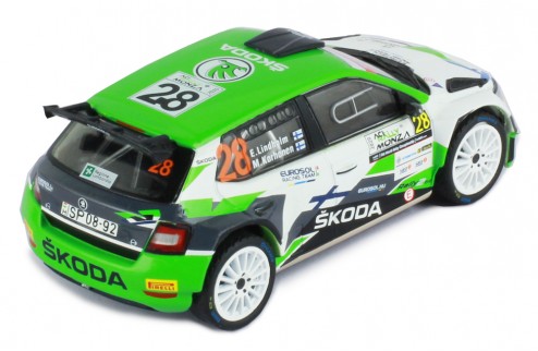 ŠKODA Fabia R5 EVO #28 E.Lindholm-M. Korhonen ACI Rally Monza 2020