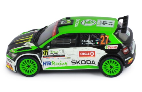 ŠKODA Fabia R5 Evo #27 O. Solberg-A. Johnston ACI Rally Monza 2020